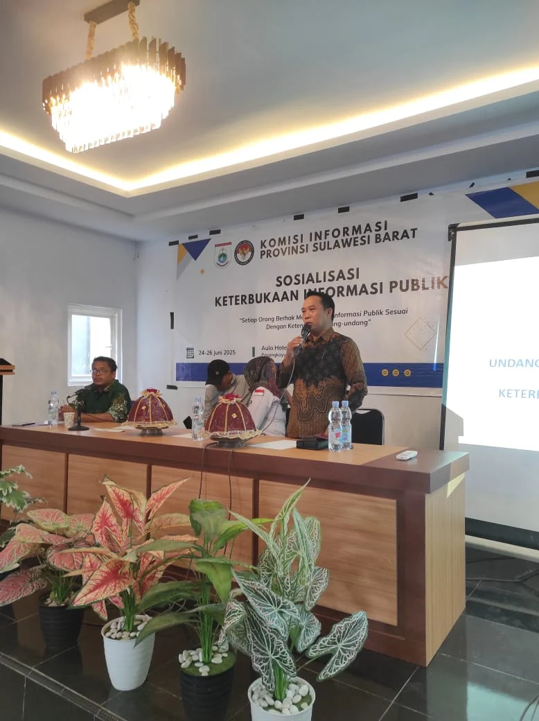 Sekda: PPID Sulbar Jadi Penggerak Utama Keterbukaan Informasi Publik di Daerah