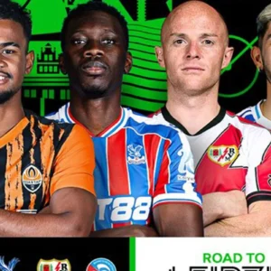 Semifinal Liga Conference: Shakhtar Donetsk vs Crystal Palace, Rayo Vallecano vs Strasbourg