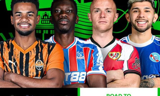 Semifinal Liga Conference: Shakhtar Donetsk vs Crystal Palace, Rayo Vallecano vs Strasbourg