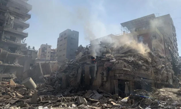 Serangan udara Israel di pinggiran Beirut tewaskan empat orang Serangan udara Israel di pinggiran Beirut tewaskan empat orang