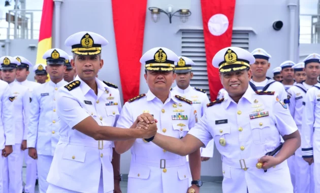 Sertijab Komandan KRI Koarmada I Perkuat Kedaulatan Laut RI