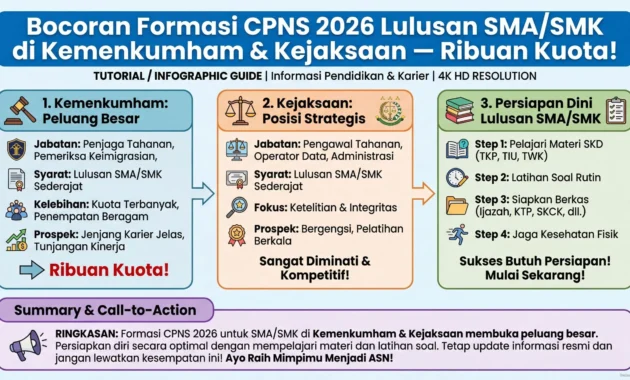 Siap‑Siap! Bocoran Tahapan Seleksi CPNS 2026 dan Passing Grade Terbaru
