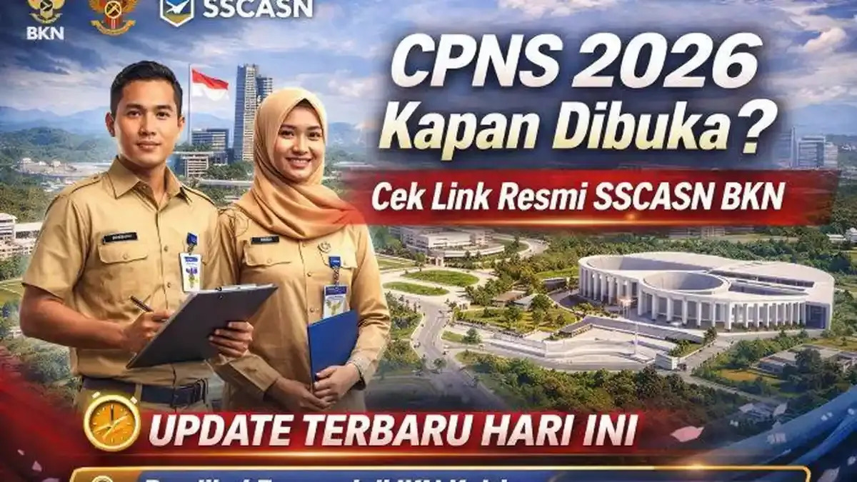 Siap-Siap! Pendaftaran CPNS 2026 Segera Dibuka, Cek Bocoran Jadwal dan Kuotanya