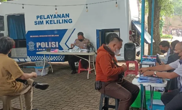 SIM Keliling Jakarta pada Minggu Tersedia di Dua Lokasi Strategis