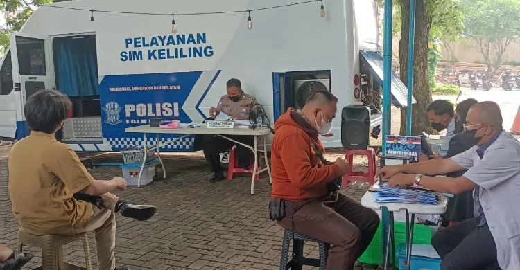 SIM Keliling Jakarta pada Minggu Tersedia di Dua Lokasi Strategis