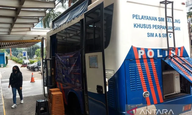 SIM Keliling Tersedia di Lima Lokasi Jakarta pada Jumat