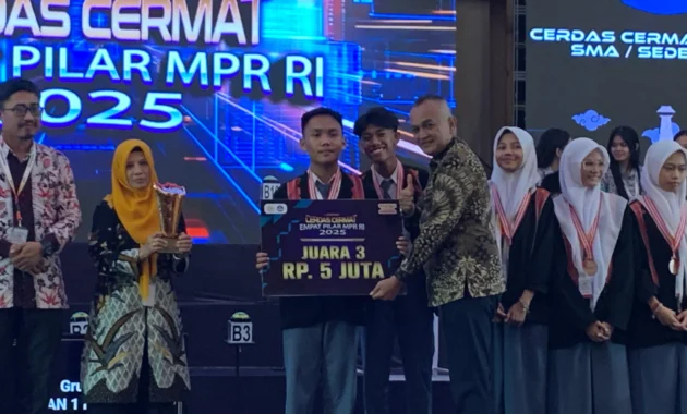 SMAN 3 Tangsel Raih Juara LCC Empat Pilar MPR 2026 Tingkat Banten, Siap Berlaga di Nasional