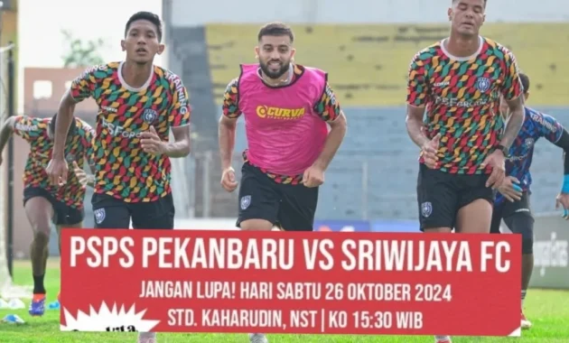 Sriwijaya FC Tersungkur, PSPS Pekanbaru Siap Gempur Posisi Klasemen