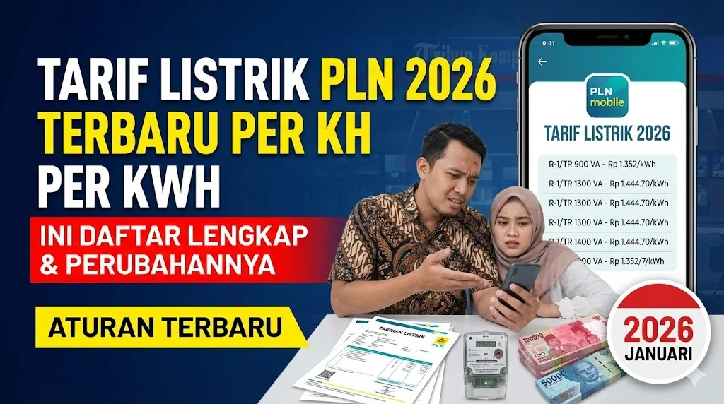 Tarif Listrik PLN Tetap di April 2026: Apa Dampaknya bagi Rumah Tangga dan Industri?