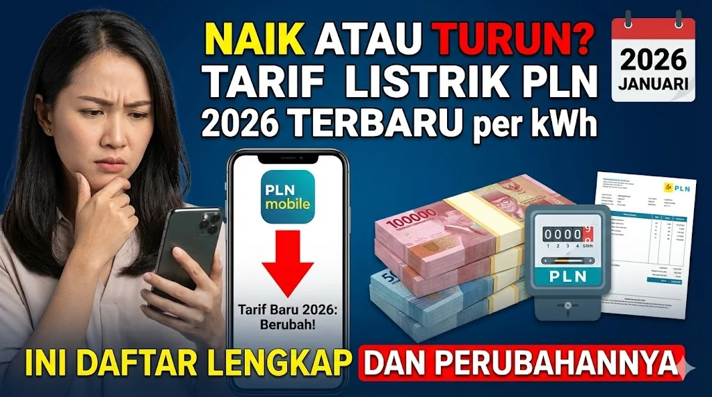 Tarif Listrik PLN Tetap Tanpa Kenaikan pada Kuartal II 2026: Pemerintah Tekan Hemat Energi dan Jaga Daya Beli