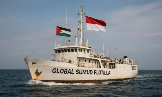 Tiga Kapal Indonesia Tiba di Barcelona, Siap Bergabung dalam Pelayaran Global Sumud Flotilla 2026 ke Gaza