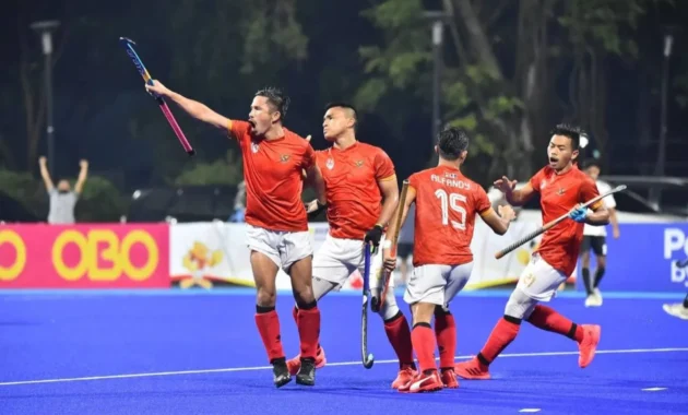 Tim Hockey Indonesia Taklukkan Kazakhstan 4-3 di Kualifikasi Asian Games
