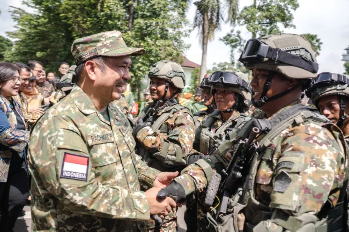 Tinjau Komcad ASN, Menhan Tekankan Penguatan Jiwa Patriotisme