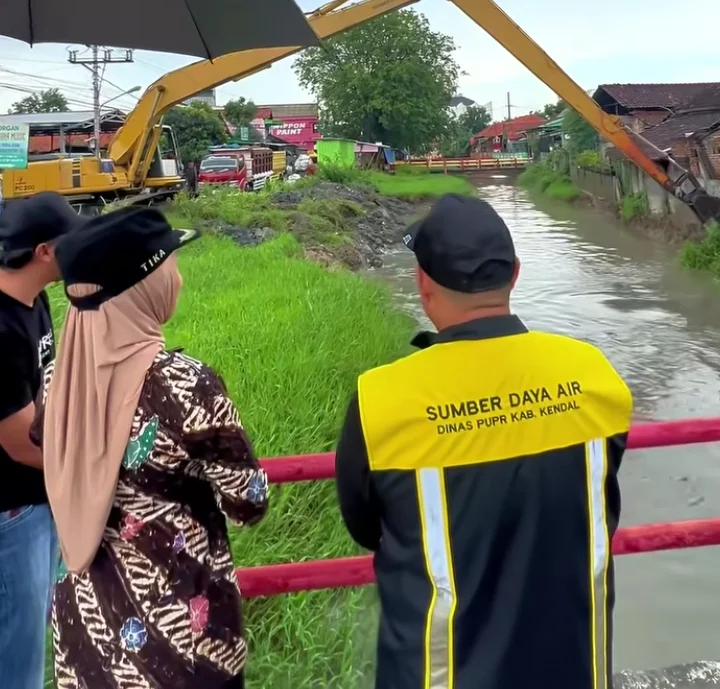Tinjau Titik Banjir dan Longsor, Pilar Genjot Normalisasi Sungai