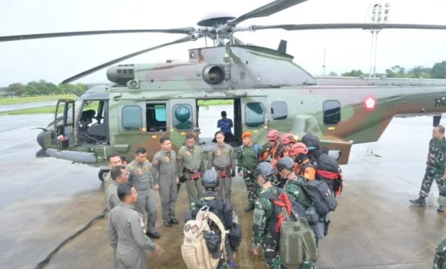 TNI AD kerahkan 209 prajurit evakuasi helikopter jatuh di Sekadau