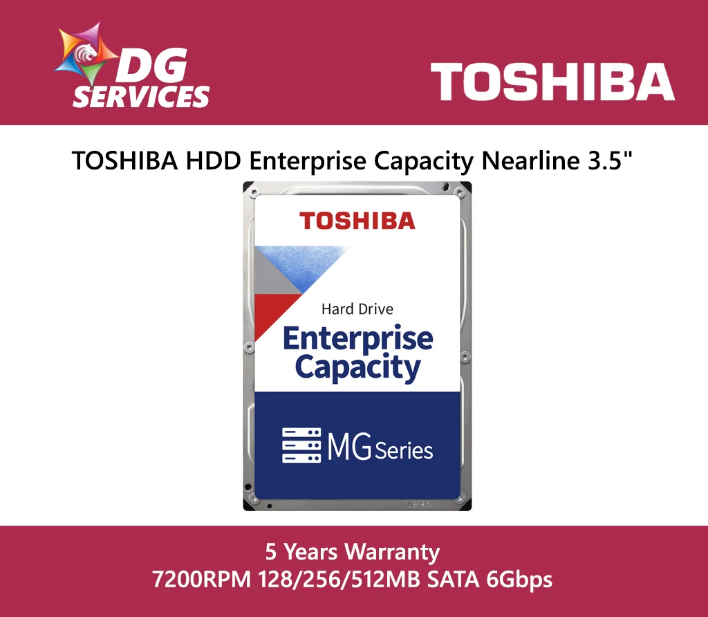 Toshiba Mulai Mengirim Sampel Nearline Hard Disk SMR Berkapasitas 30-34 TB