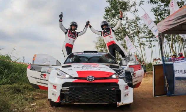 Toyota Gazoo Racing Raih Kemenangan di Seri Perdana Kejurnas Sprint Rally 2026