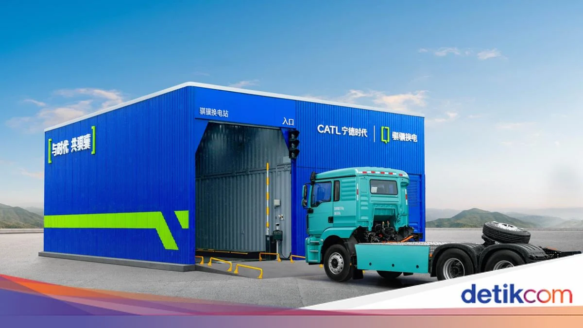 Truk Listrik SANY Kini Bisa Jalan dalam 5 Menit Berkat Sistem Swap Baterai CATL