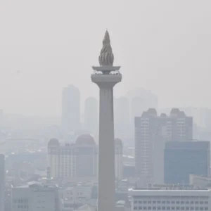 Udara Jakarta Terburuk Kedua Se-Indonesia pada Senin Pagi