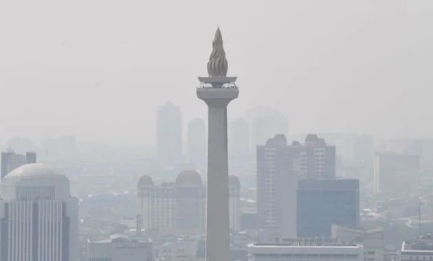 Udara Jakarta Terburuk Kedua Se-Indonesia pada Senin Pagi Udara Jakarta Terburuk Kedua Se-Indonesia pada Senin Pagi