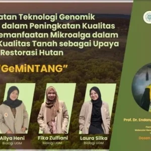 UGM Guncang Nasional: Dari Godzilla El Nino hingga Mikroalga, Mahasiswa dan Profesor Siapkan Solusi Besar Indonesia