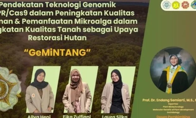 UGM Guncang Nasional: Dari Godzilla El Nino hingga Mikroalga, Mahasiswa dan Profesor Siapkan Solusi Besar Indonesia