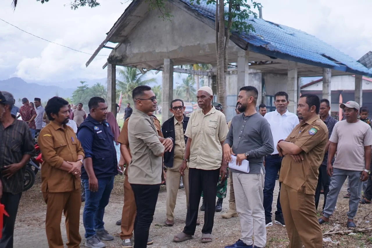 Wakil Menteri PKP Tinjau Lokasi Pembangunan Kampung Nelayan di Aceh Jaya