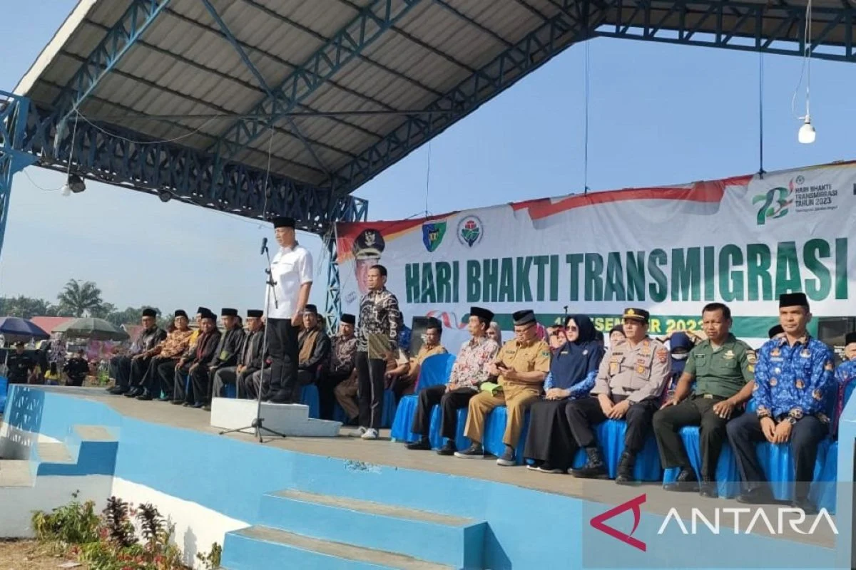 Wamentrans: Kawasan Transmigrasi Berperan dalam Ketahanan Pangan Nasional