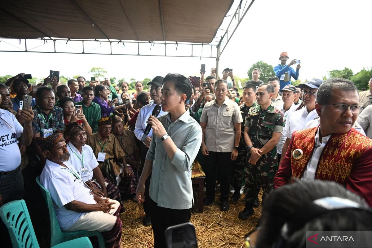 Wapres Gibran Apresiasi Kelompok Tani di Kupang atas Suplai MBG