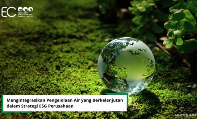 WTJJ Implementasikan ESG Lewat Transformasi Bisnis Air Berkelanjutan