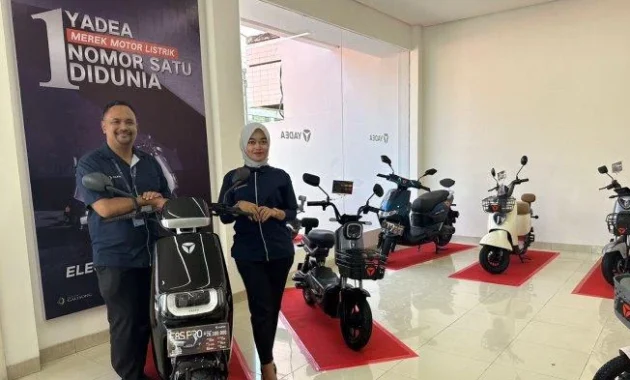 Yadea Osta Resmi Hadir di Indonesia: Motor Listrik 150 km dengan Harga Mulai Rp 19 Jutaan Mengguncang Pasar EV