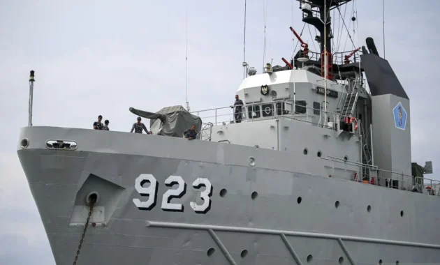 3 Kapal Perang TNI AL Kembali dari KTT ASEAN di Cebu