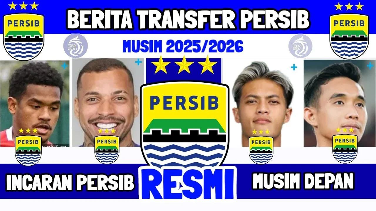 5 Idaman Bobotoh Transfer Persib Musim Depan: Dua Pernah Dilobi, Dua Baru, Persija Usik, Arema Terancam