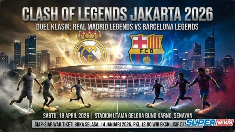 6 Bintang Mentereng Siap Menggebrak Clash of Legends Jakarta 2026 – Pertarungan Epik Antara Dua Kubu Besar