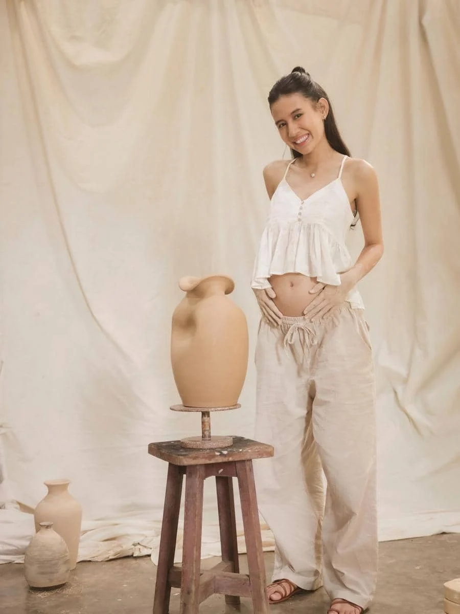 7 Foto Shenina Cinnamon Pamer Baby Bump, Cerita Di Balik Perjuangan Hiperemesis Gravida yang Viral