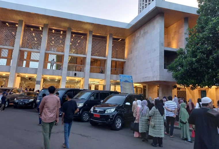 7 Kantong Parkir Siap Sambut Jemaah Salat Iduladha di Masjid Istiqlal, Kapasitas 1.000 Mobil
