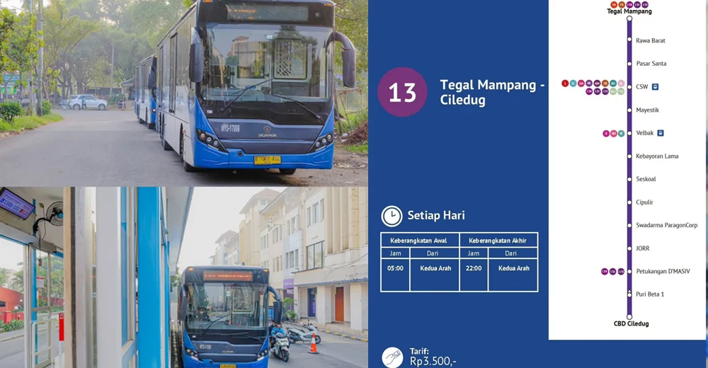 Ada Kegiatan Lari, 13 Rute Transjakarta Beroperasi Mulai Pukul 10.00