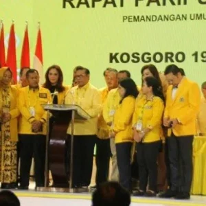 Agung Laksono Jadi Ketua Umum Kosgoro 1957, La Ode Diharapkan Tingkatkan Suara Golkar