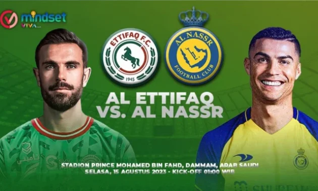 Al Nassr vs Al Ettifaq: Duel Panas di Puncak Roshn Saudi League Menjelang Penutup Musim