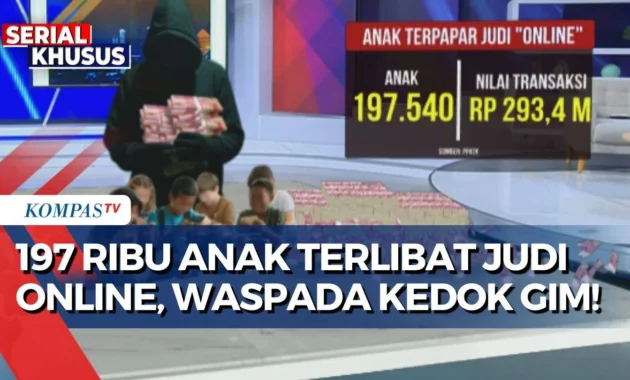 Alarm Bahaya: 200 Ribu Anak Indonesia Terjerat Judi Online