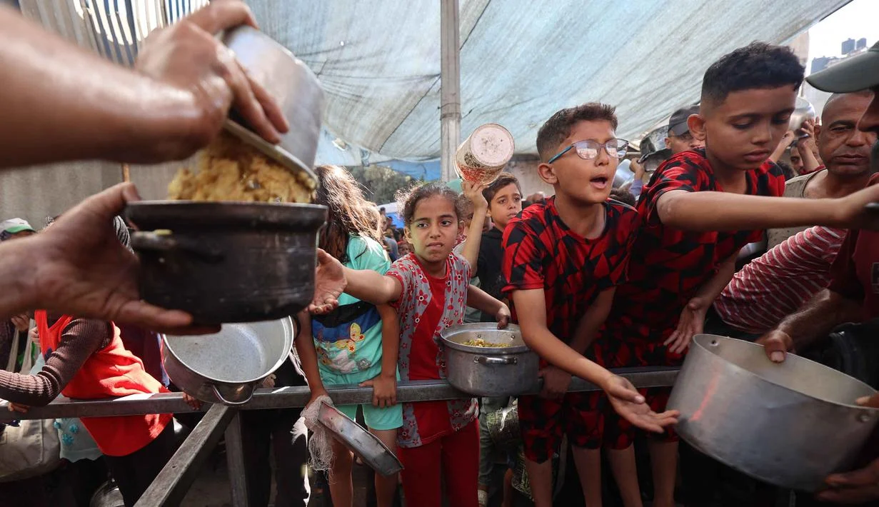 Antre Bantuan Makanan Masih Warnai Kehidupan Sehari‑hari di Gaza