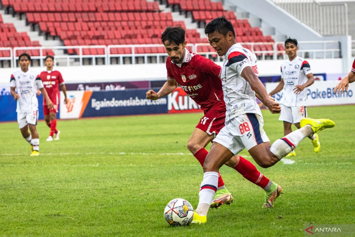 Arema FC Target Tiga Poin Penting atas Persis Solo untuk Masuk 10 Besar Liga 1