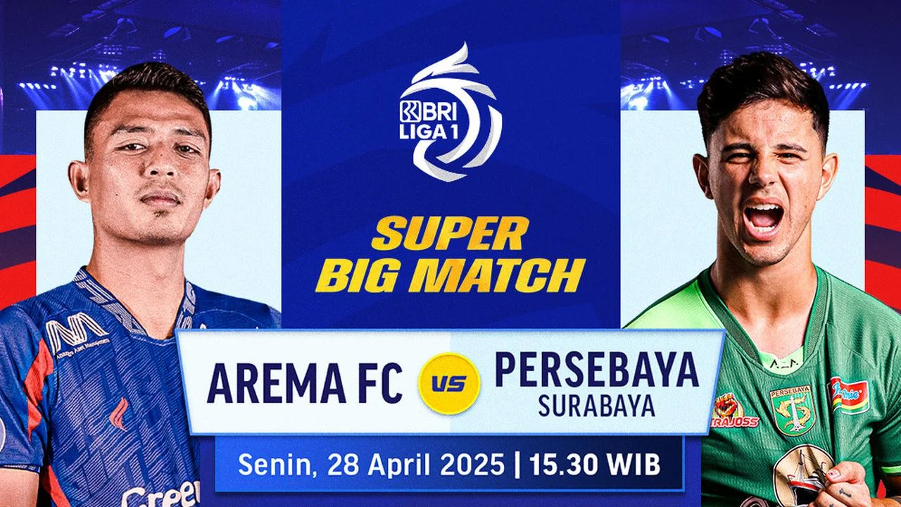 Arema FC vs Persebaya: Duel Sengit di Puncak Liga 1 2025/2026 Menjelang Akhir Musim