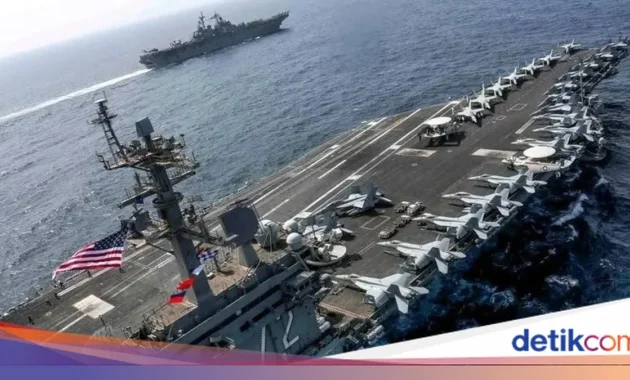 AS Tambah Kapal Induk di Laut Tengah, Trump Kembali Tekan Iran dengan Opsi Militer Baru AS Tambah Kapal Induk di Laut Tengah, Trump Kembali Tekan Iran dengan Opsi Militer Baru