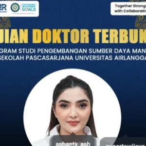 Ashanty Jalani Ujian Doktor Terbuka di Universitas Airlangga pada Rabu