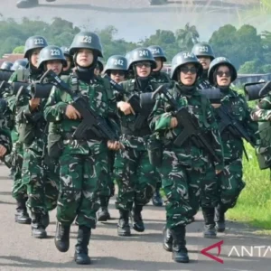 ASN Komcad Jalani Latihan Simulasi Tempur