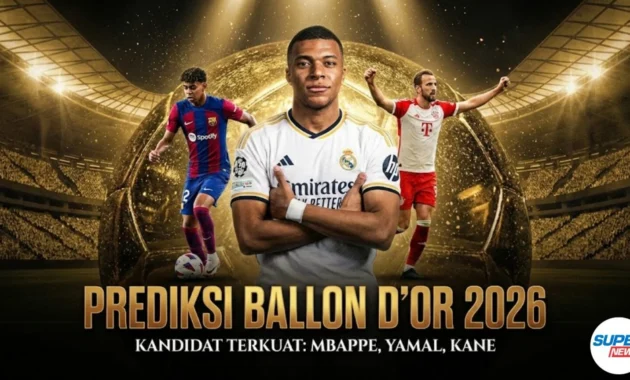 Ballon d’Or 2026: 10 Kandidat Terkuat April 2026, Dari Kylian Mbappé hingga Lamine Yamal Ballon d’Or 2026: 10 Kandidat Terkuat April 2026, Dari Kylian Mbappé hingga Lamine Yamal