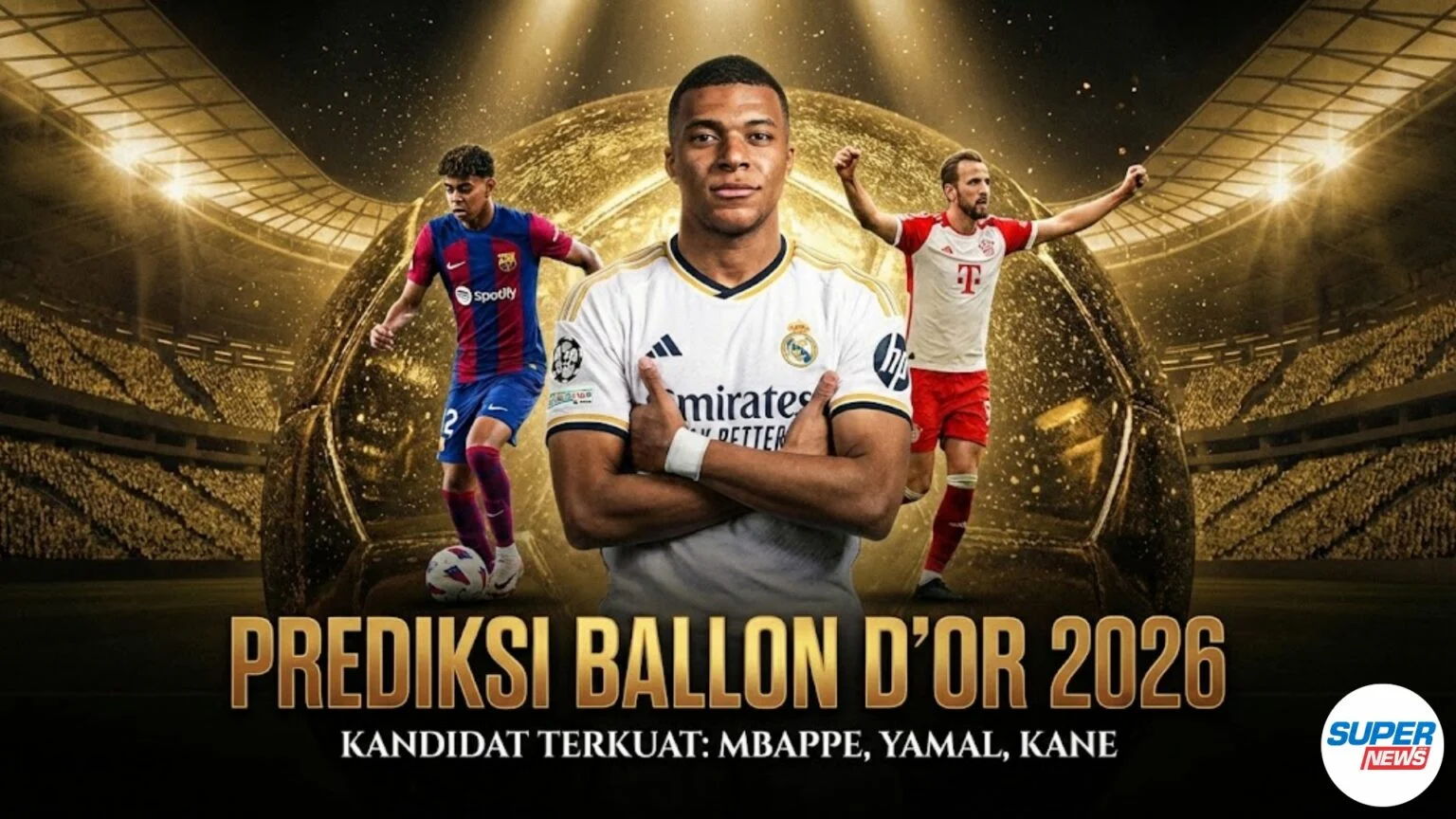 Ballon d’Or 2026: 10 Kandidat Terkuat April 2026, Dari Kylian Mbappé hingga Lamine Yamal