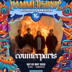 Band Metalcore Asal Kanada Counterparts Meramaikan Hammersonic Festival 2026
