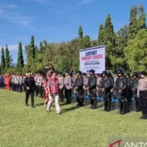 Bandara Samrat libatkan ratusan personel tingkatkan penanganan darurat